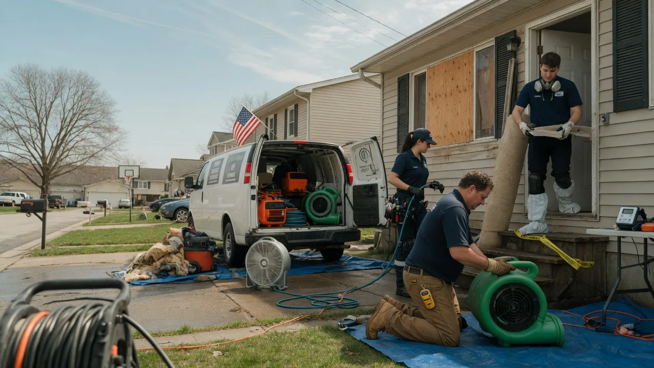 Water Damage Restoration in Lebanon, OK near me